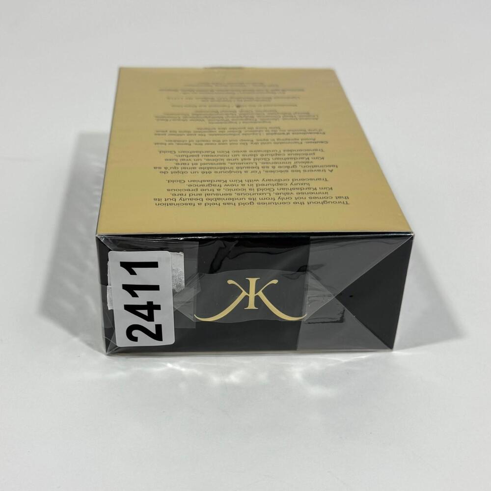 Kim Kardashian Gold by Kim Kardashian 3.4 oz Eau De Parfum Spray Women's Perfume - Picture 5 of 6